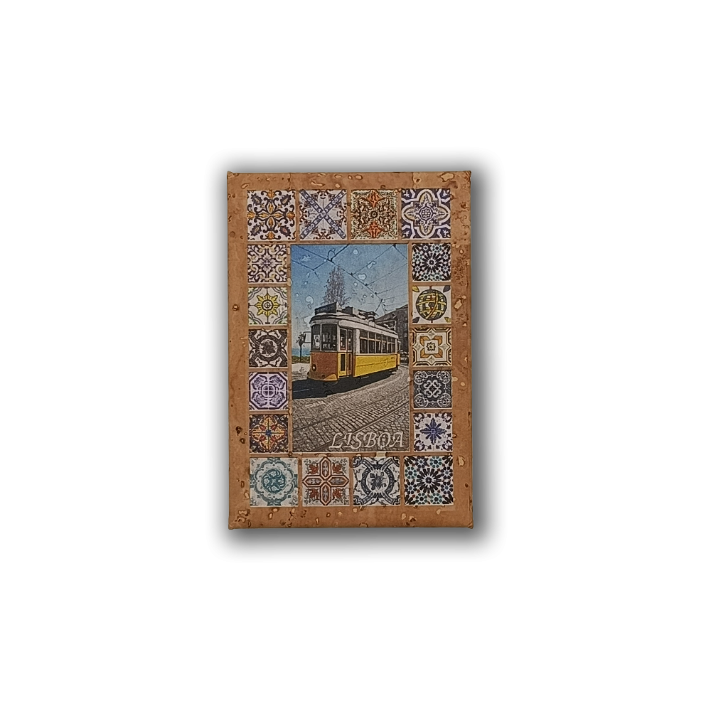 Portuguese Icons & Art - Cork Fridge Magnet