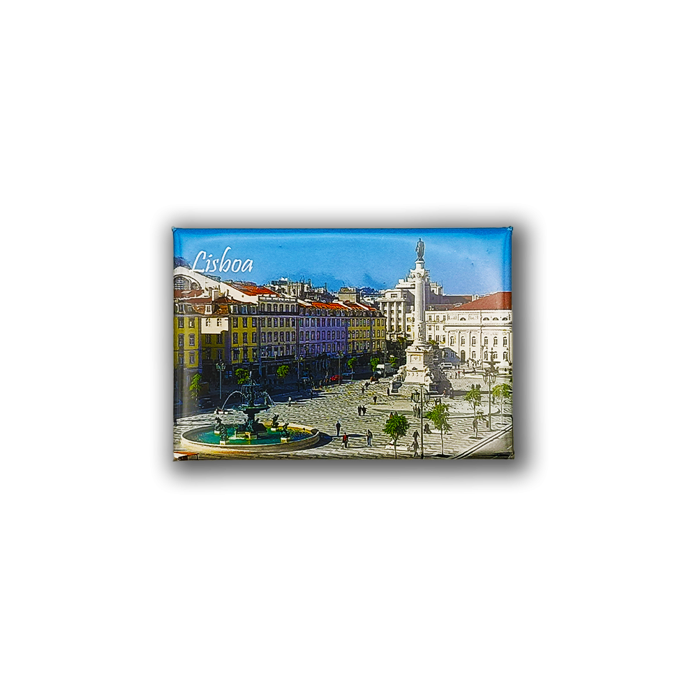 Rossio Square - Fridge Magnet