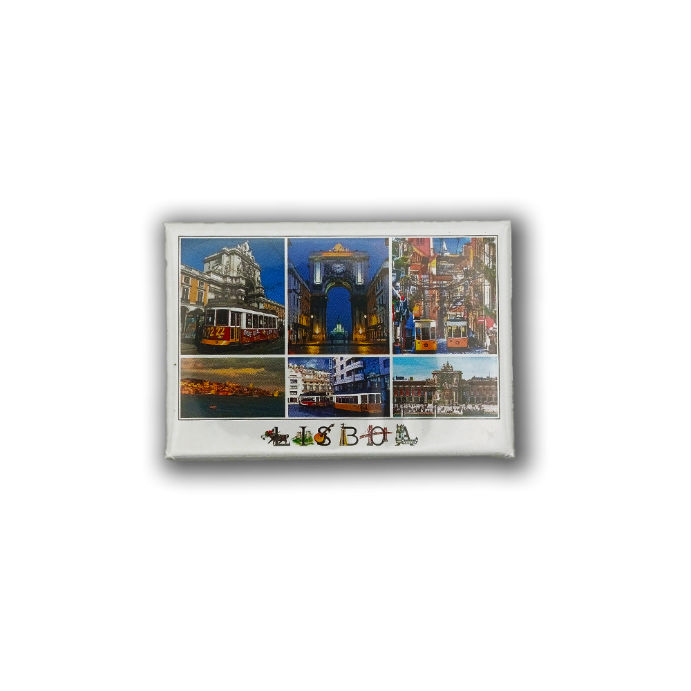 Lisbon sights - Fridge Magnet
