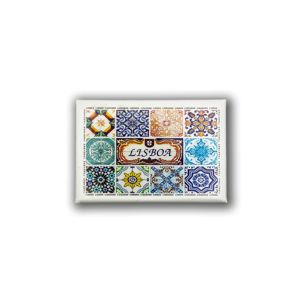 Vibrant Tiles - Fridge Magnet