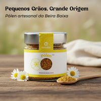 Pólen de Abelha Artesanal (120g)
