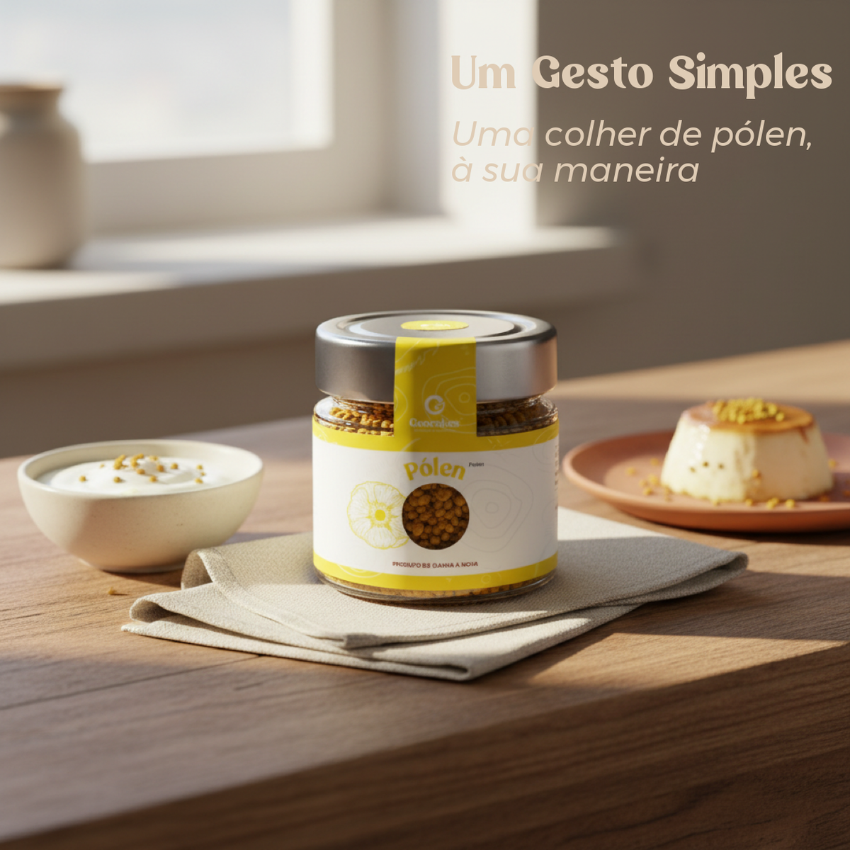 Pólen de Abelha Artesanal (120g)