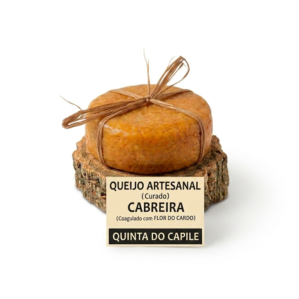 Queijo de Ovelha Curado Artesanal (à Cabreira) | Quinta do Capilé