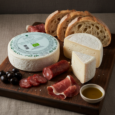 Queijo Merendeira de Ovelha Curado Biológico | Sabores da Soalheira