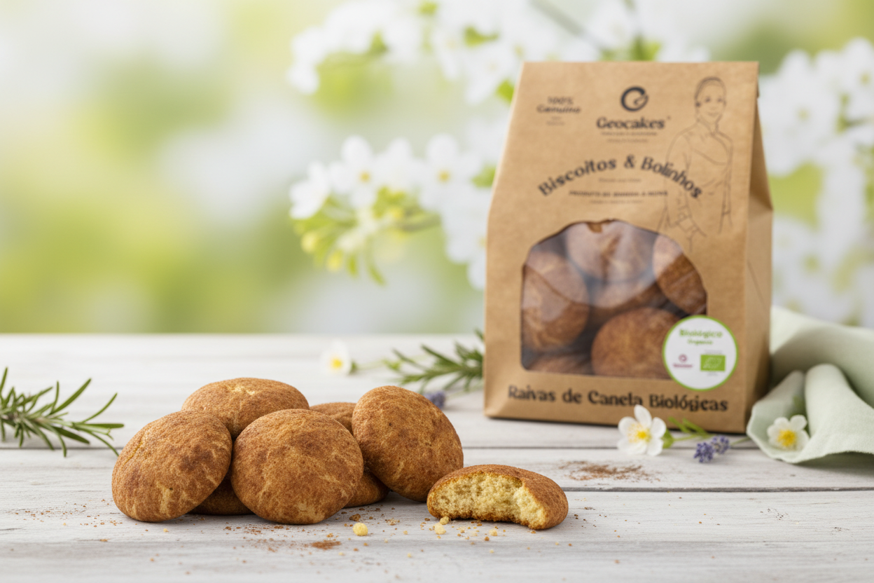 Raivas de Canela Biológicas da Beira Baixa - Biscoitos Artesanais | Geocakes