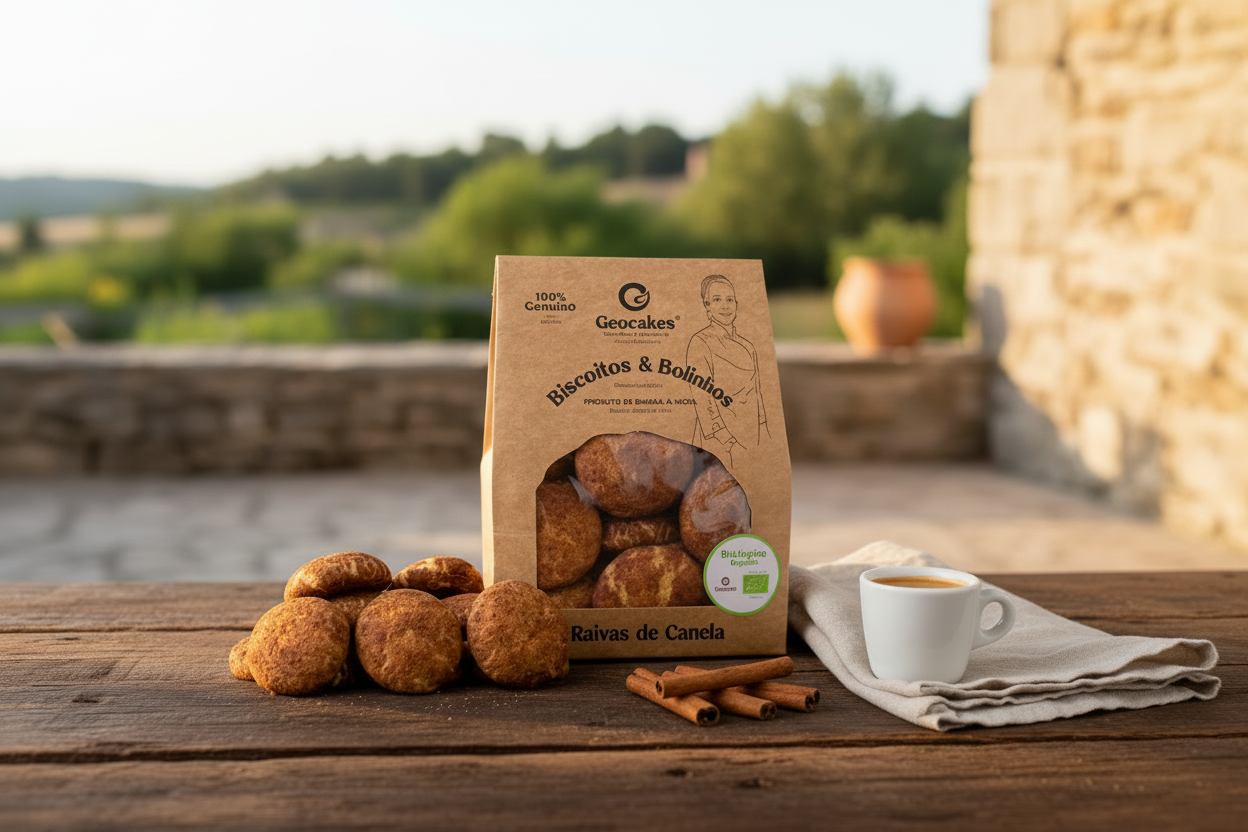Raivas de Canela Biológicas da Beira Baixa - Biscoitos Artesanais | Geocakes