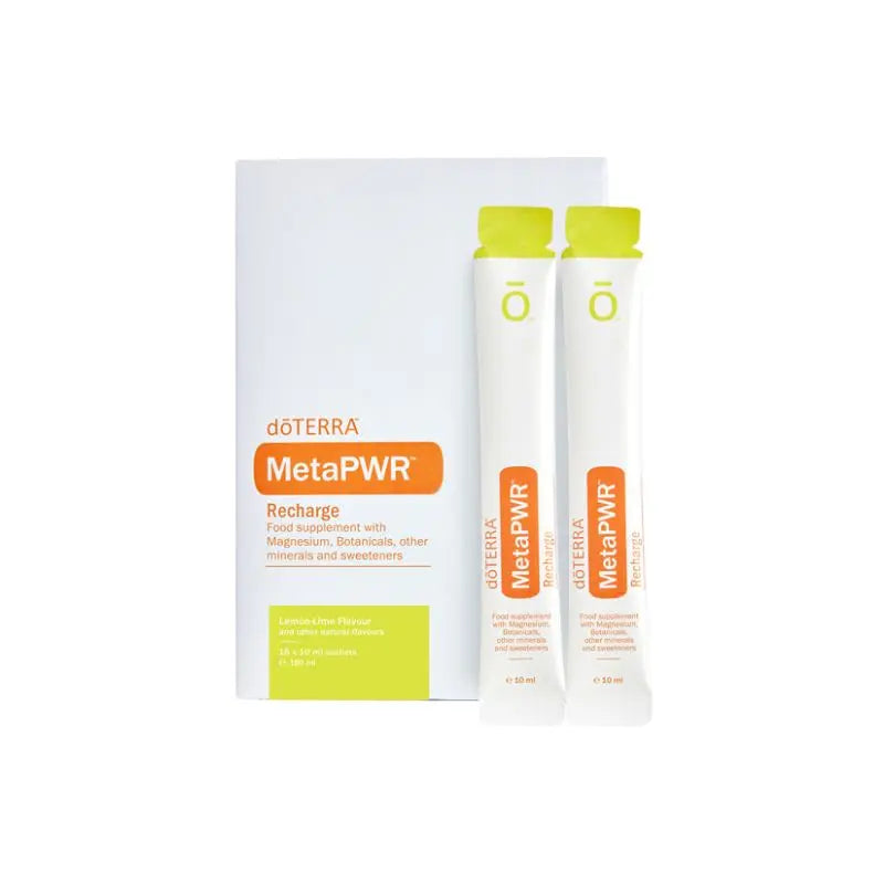 Suplemento MetaPWR Recharge doTERRA - Limão