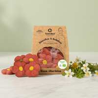 Rosas Albardeiras Biológicas - Biscoitos Artesanais Geocakes 170g