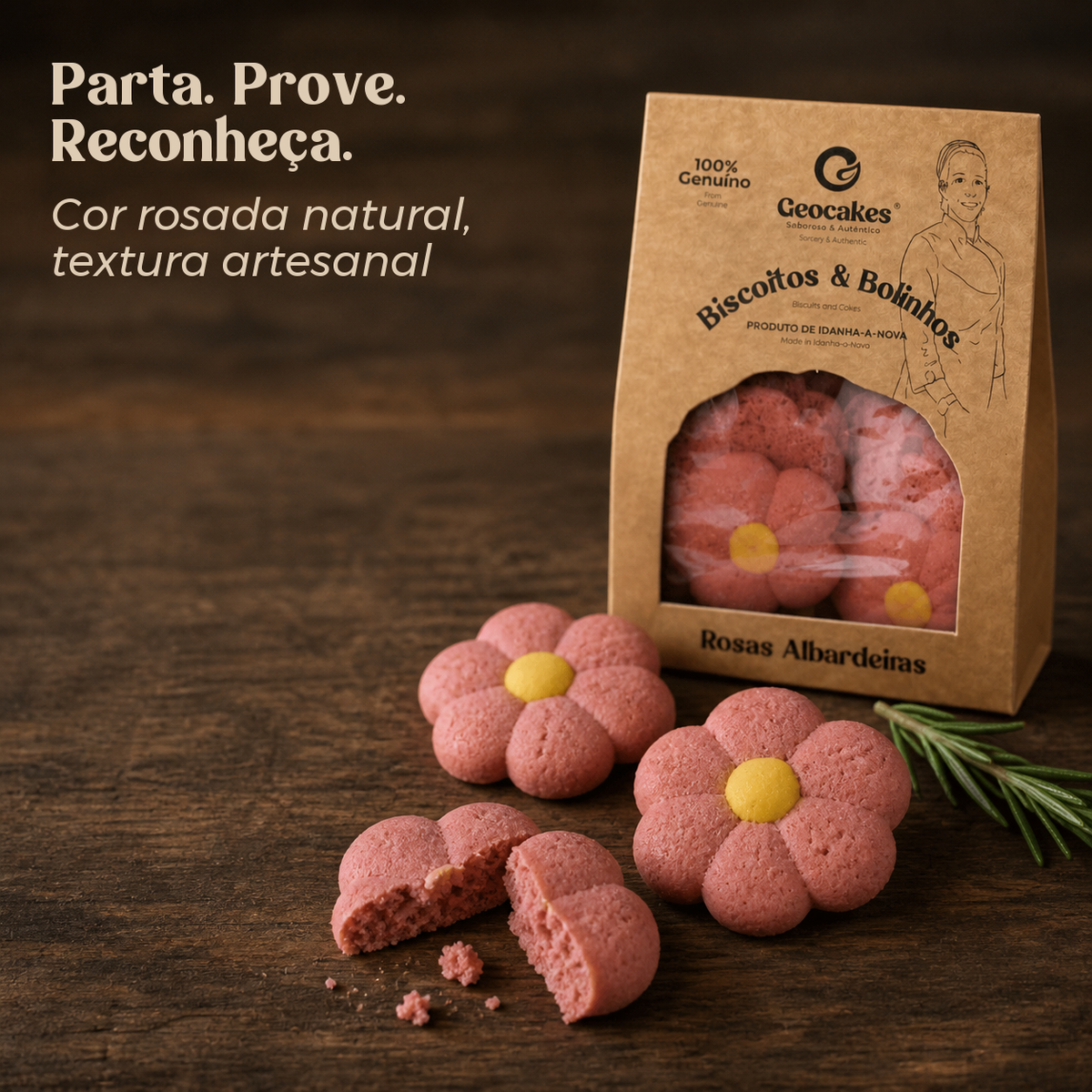 Biscoitos Rosas Albardeiras da Beira Baixa