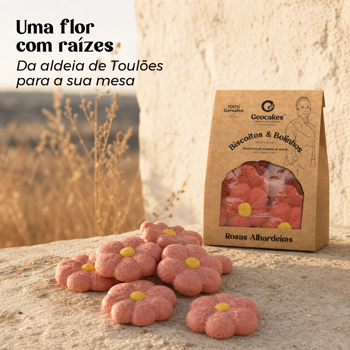Biscoitos Rosas Albardeiras da Beira Baixa