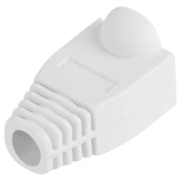 Tampa de borracha Lanberg para conector RJ45, Branco- 1 unidade
