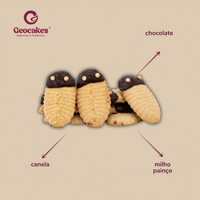 Trilobites Biológicas - Biscoitos Geológicos Artesanais 190g