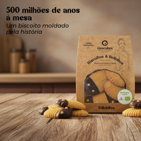 Trilobites Biológicas - Biscoitos Geológicos Artesanais 190g