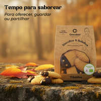 Trilobites Biológicas - Biscoitos Geológicos Artesanais 190g