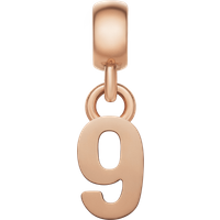 Daniel Wellington DW Charm Number 9 Rose Gold