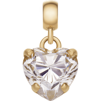 Daniel Wellington DW Charm Heart Crystal One Size Gold/White