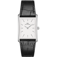 Daniel Wellington DW Watch Bound Black Crocodile Silver 35x24mm
