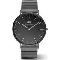 Daniel Wellington DW Watch Classic Piano Link Onyx Unitone 40mm Black