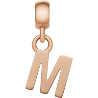 Daniel Wellington DW Charm Letter M Rose Gold