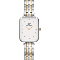 Daniel Wellington DW Watch Quadro Lumine 5-link two-tone 20x26mm Silver