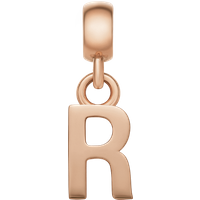 Daniel Wellington DW Charm Letter R Rose Gold