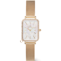 Daniel Wellington DW Watch Quadro Crystal Zodiac Evergold 20x26mm Gold