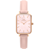 Daniel Wellington DW Watch Quadro Pressed Rouge 20x26mm Rose Gold