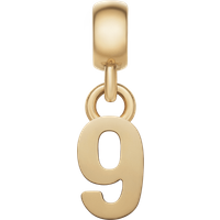 Daniel Wellington DW Charm Number 9 Gold