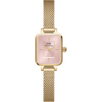 Daniel Wellington DW Watch Quadro Mini Evergold Blush 15.4x18.2mm Gold