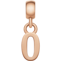 Daniel Wellington DW Charm Number 0 Rose Gold