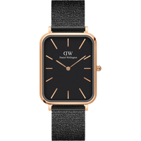 Daniel Wellington DW Watch Quadro Pressed Ashfield B 29x36.5mm Rose Gold