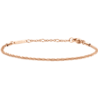 Daniel Wellington DW Staple Twisted 155-185 mm Rose Gold