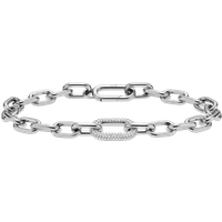Daniel Wellington DW Crystal Link 185mm Silver