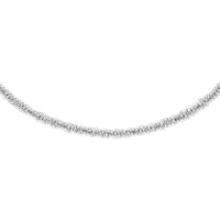 Daniel Wellington DW Staple Twisted 45-49cm Silver