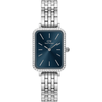 Daniel Wellington DW Watch Quadro Lumine Bezel 5-Link Arctic S 20x26mm Silver
