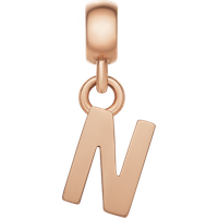 Daniel Wellington DW Charm Letter N Rose Gold