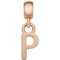 Daniel Wellington DW Charm Letter P Rose Gold