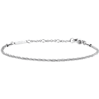 Daniel Wellington DW Staple Twisted 155-185 mm Silver