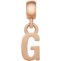Daniel Wellington DW Charm Letter G Rose Gold