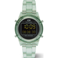 Daniel Wellington DW Watch Retro Digital Light Green 42mm