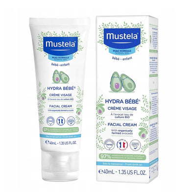 Mustela Hydra Bébé Creme Facial Hidratante – 40 Ml