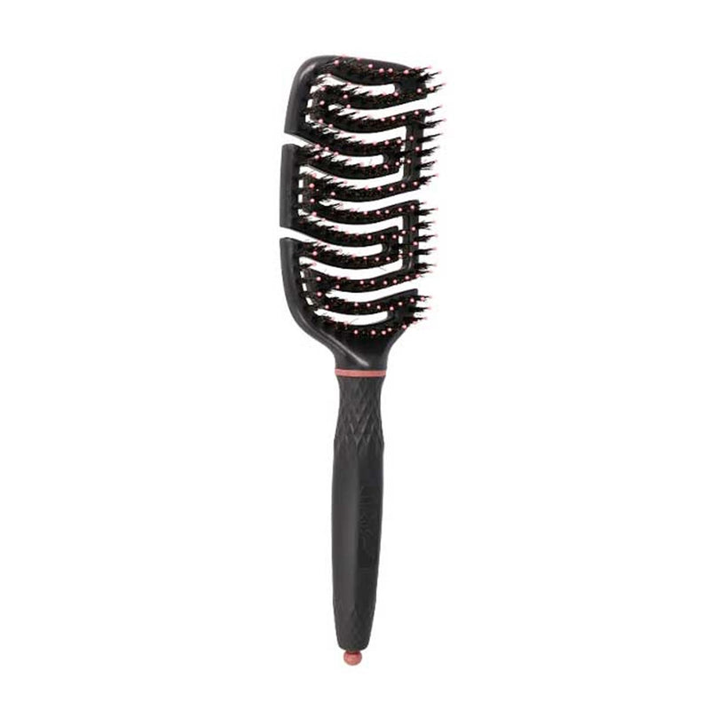 Eurostil Flex Escova Flexível de Cerdas Duplas – 1 Unidade