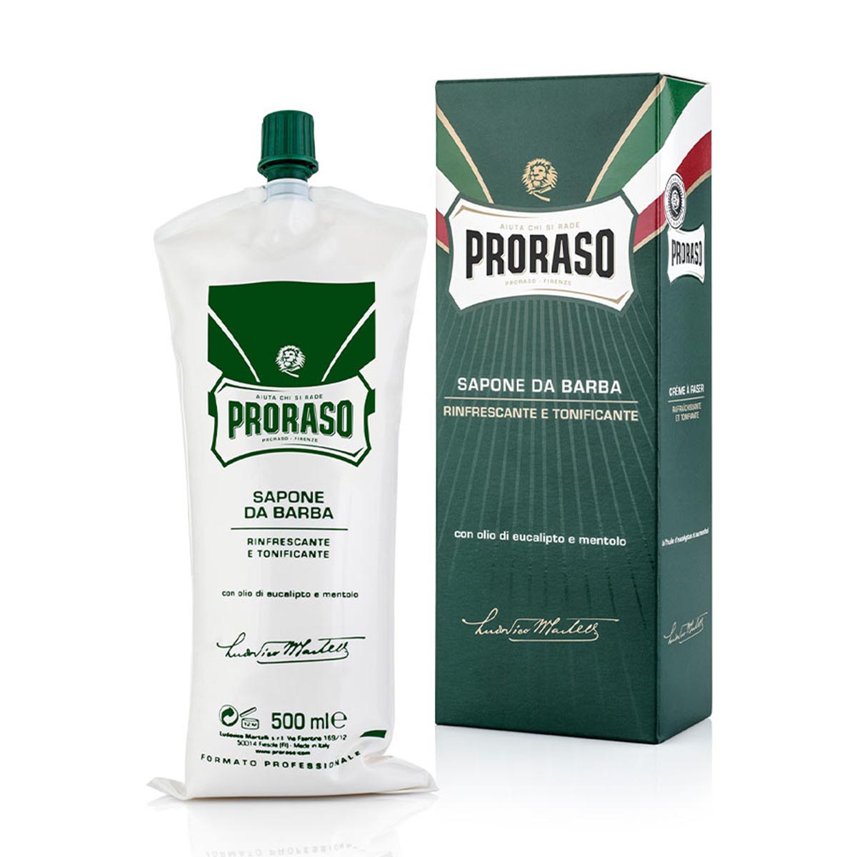 Proraso Sabão de Barbear com Eucalipto – 500 Ml