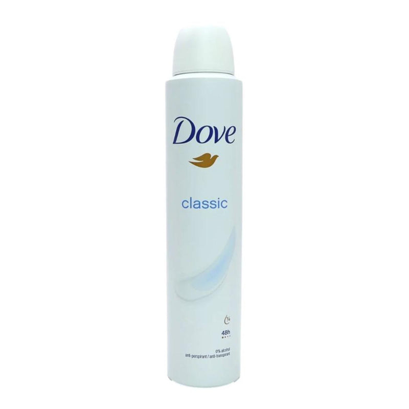 Dove Classic Desodorizante sem Álcool – 200 Ml