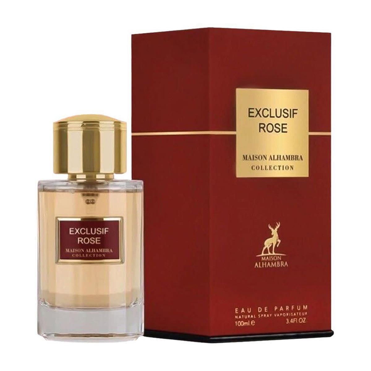 maison alhambra collecion exclusif rose eau de parfum 100 ml vaporizador