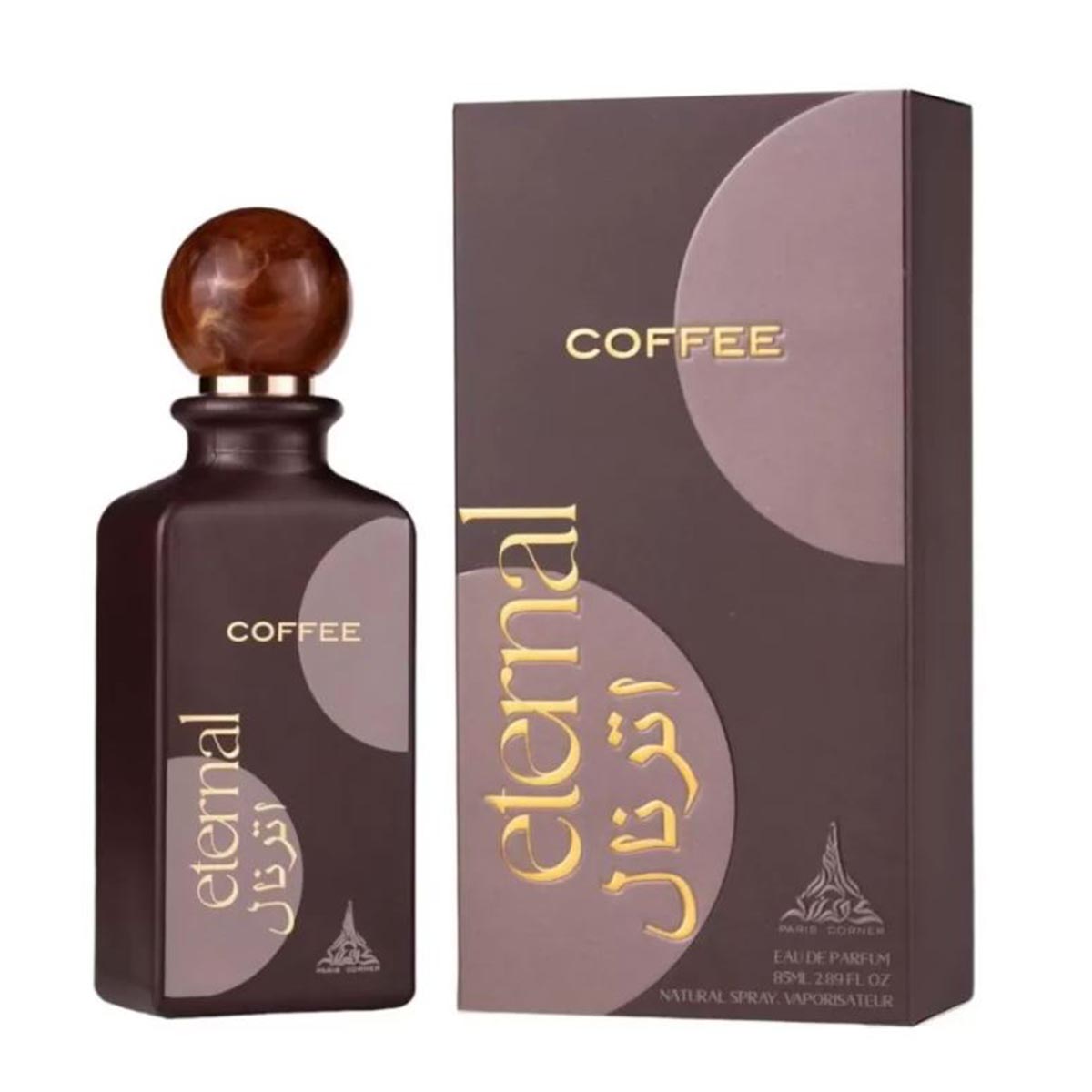 paris corner eternal coffee eau de parfum 85 ml vaporizador