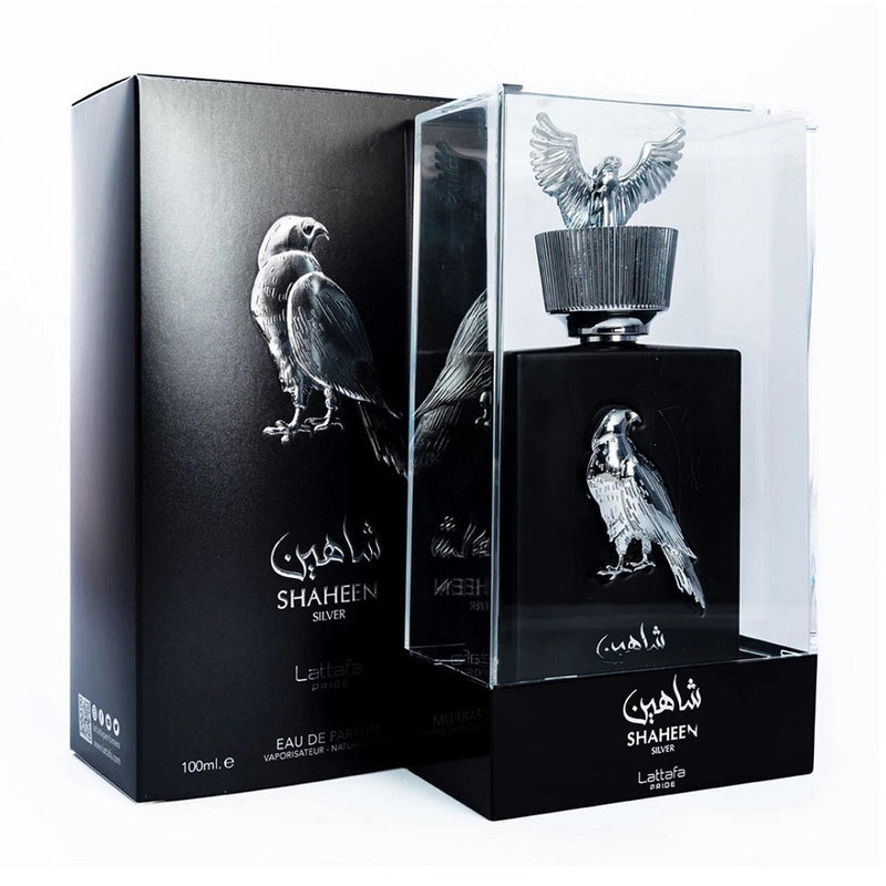 lattafa shaheen silver eau de parfum 100 ml vaporizador