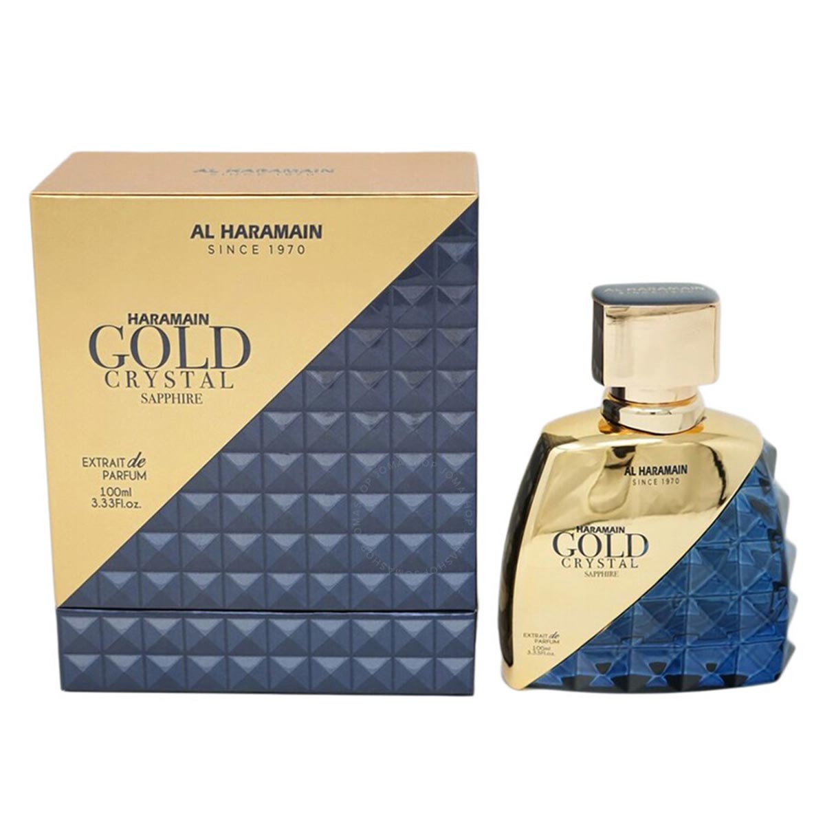 al haramain gold crystal sapphire extrato de perfume 100 ml