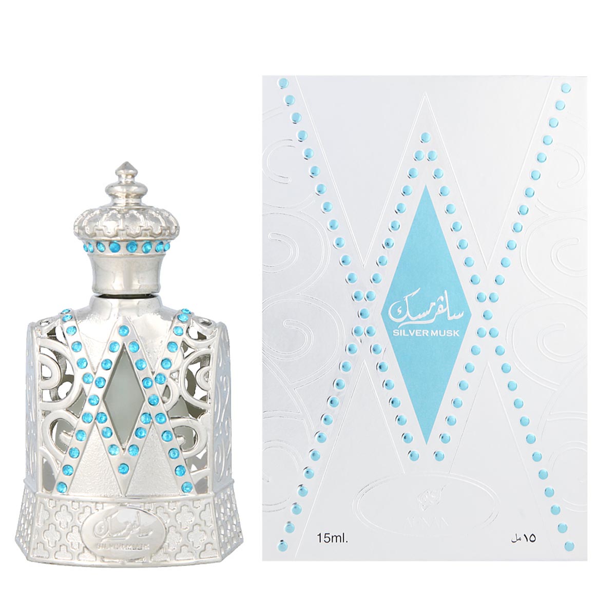 afnan silver musk perfume 15 ml