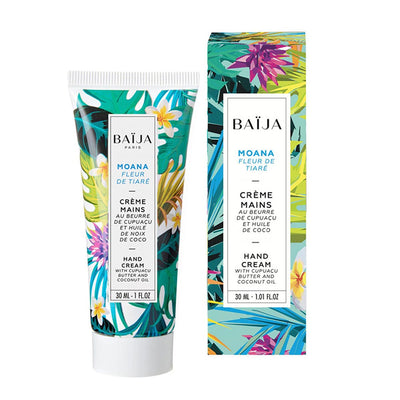 baija paris moana fleur de tiare creme de manos 30 ml